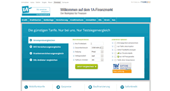 Desktop Screenshot of 1a-finanzmarkt.de